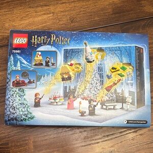 LEGO Harry Potter Festive Set with Blue and Gold Accents